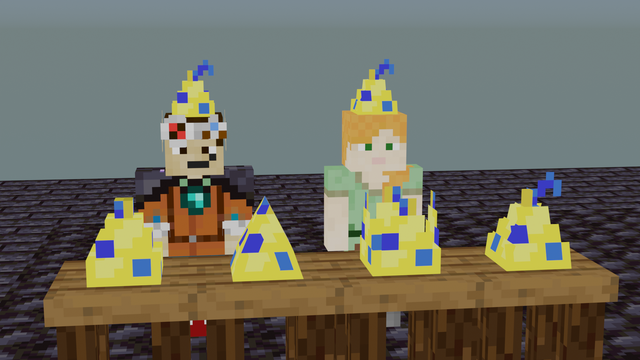 Image for Minecraft Party Hat Designs