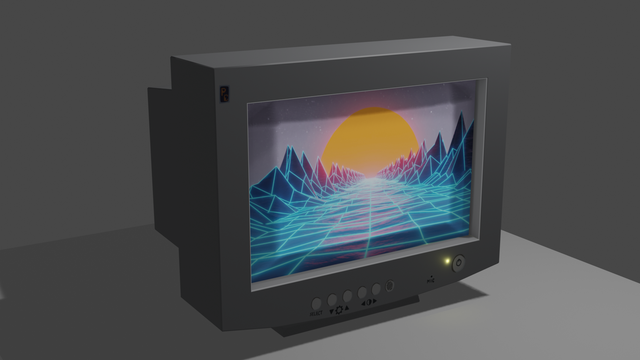 Image for CRT Monitor Vaporwave